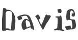 Davis Font preview