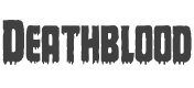 Deathblood Condensed style