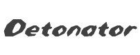 Detonator Condensed Italic style