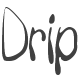 Drip Font preview