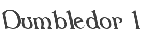Dumbledor 1 Rev Italic style