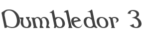 Dumbledor 3 Rev Italic style