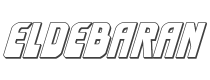 Eldebaran 3D Italic style