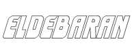 Eldebaran Outline Italic style
