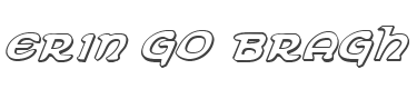 Erin Go Bragh 3D Italic style