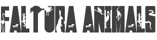 Faltura Animals Font preview