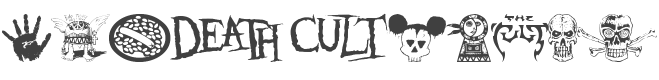 FF Cultbats Font preview