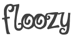 Floozy Font preview