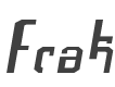 Frak Font preview