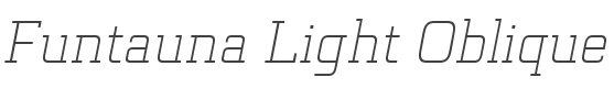 Funtauna Light Oblique style