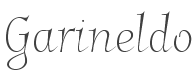 Garineldo Font preview