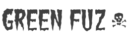 Green Fuz Font preview