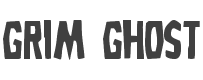Grim Ghost Font preview