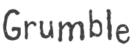 Grumble Font preview