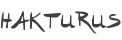 Hakturus Font preview