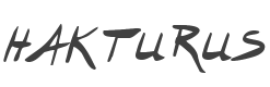 Hakturus Italic style
