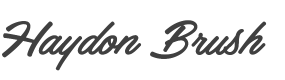 Haydon Brush Font preview