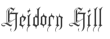 Heidorn Hill Font preview