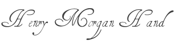 Henry Morgan Hand Font preview