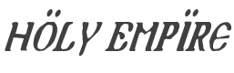 Holy Empire Condensed Italic style