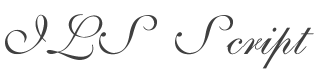 ILS Script Font preview