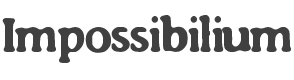 Impossibilium BRK Font preview