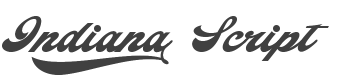 Indiana Script Font preview