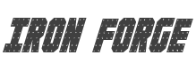 Iron Forge Condensed Italic style