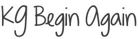 KG Begin Again Font preview