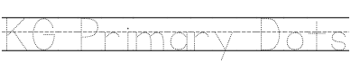 KG Primary Dots Lined style