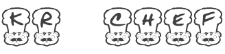 KR Chef Font preview