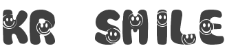 KR Smile Font preview