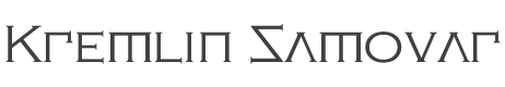 Kremlin Samovar Font preview