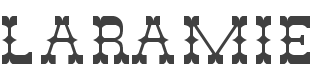 Laramie Font preview