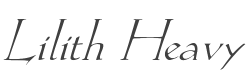 Lilith Italic style