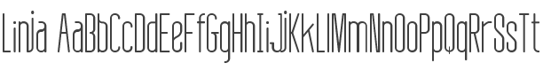 Linja Font preview