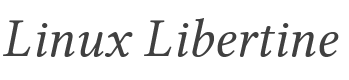 Linux Libertine Italic style