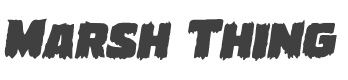 Marsh Thing Expanded Italic style