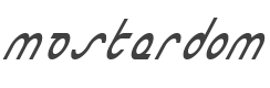 Masterdom Condensed Italic style