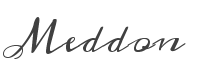 Meddon Font preview