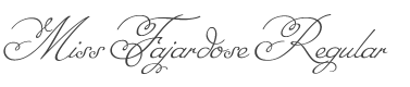 Miss Fajardose Font preview