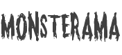 Monsterama Font preview