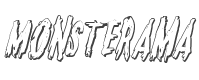 Monsterama 3D Italic style
