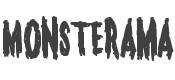 Monsterama Bold style