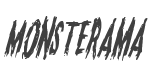 Monsterama Condensed Italic style