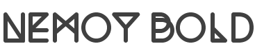 Nemoy Bold style