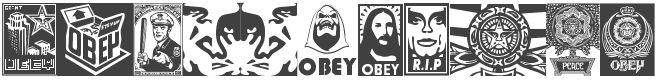 Obey Potpourri Font preview