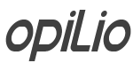 Opilio Condensed Italic style