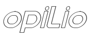 Opilio Outline Italic style