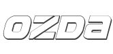 Ozda 3D Italic style